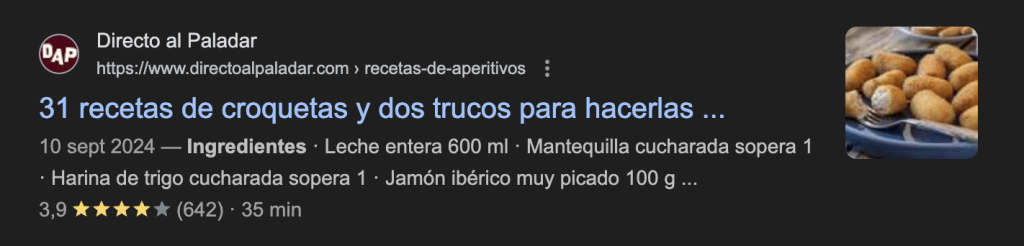 Qué son los Rich Snippets