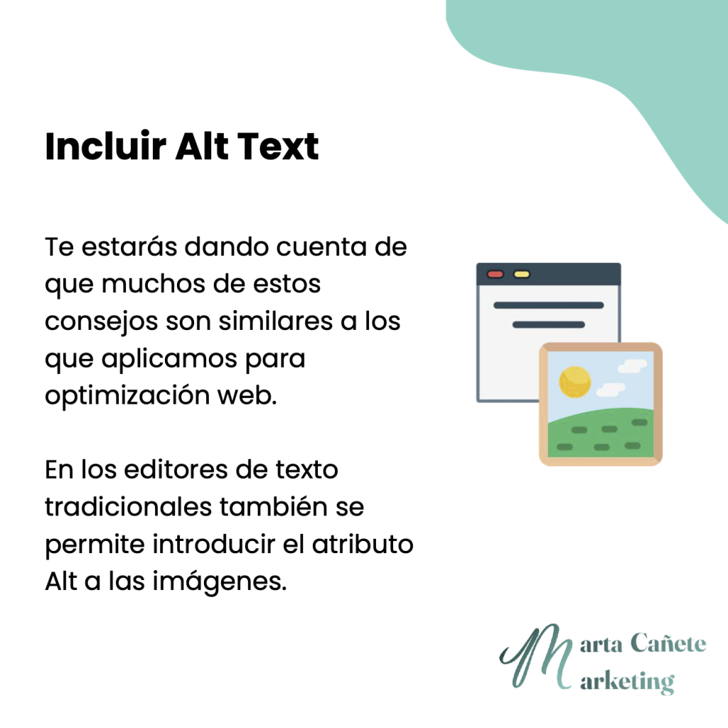 Consejo 6 - Incluye alt text