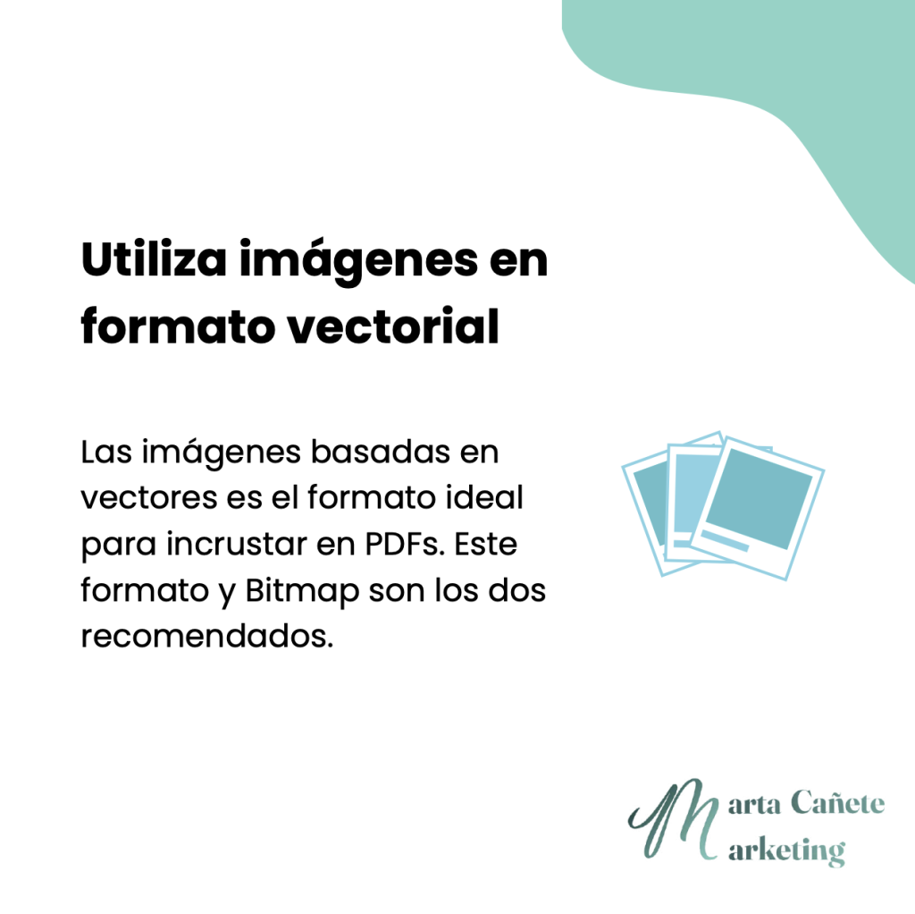 Consejo 11 - Utiliza imágenes en formato vectorial y bitmap