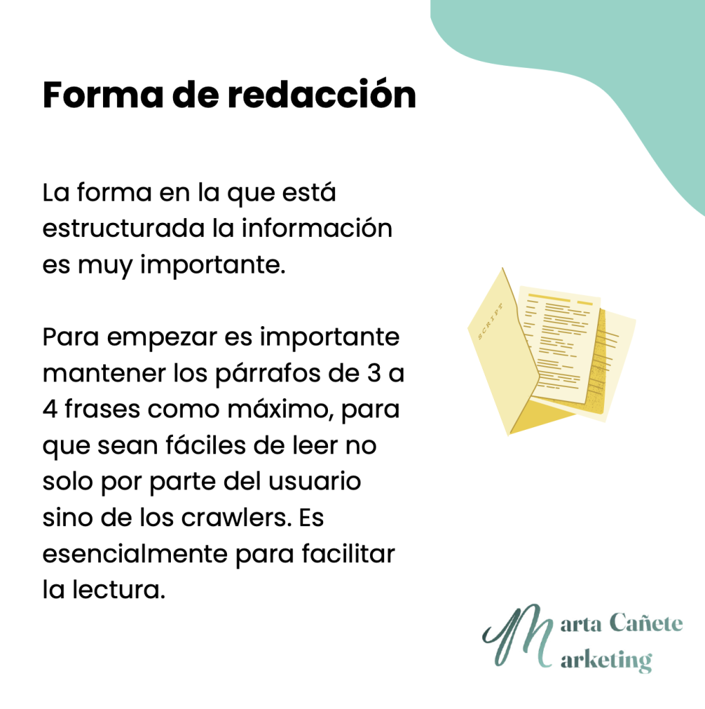 Consejo 4 - Haz estructuras sencillas