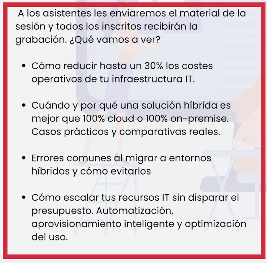 Puntos clave del beneficio que le proporciona lo que ofrecemos